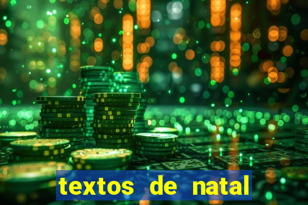 textos de natal para leitura